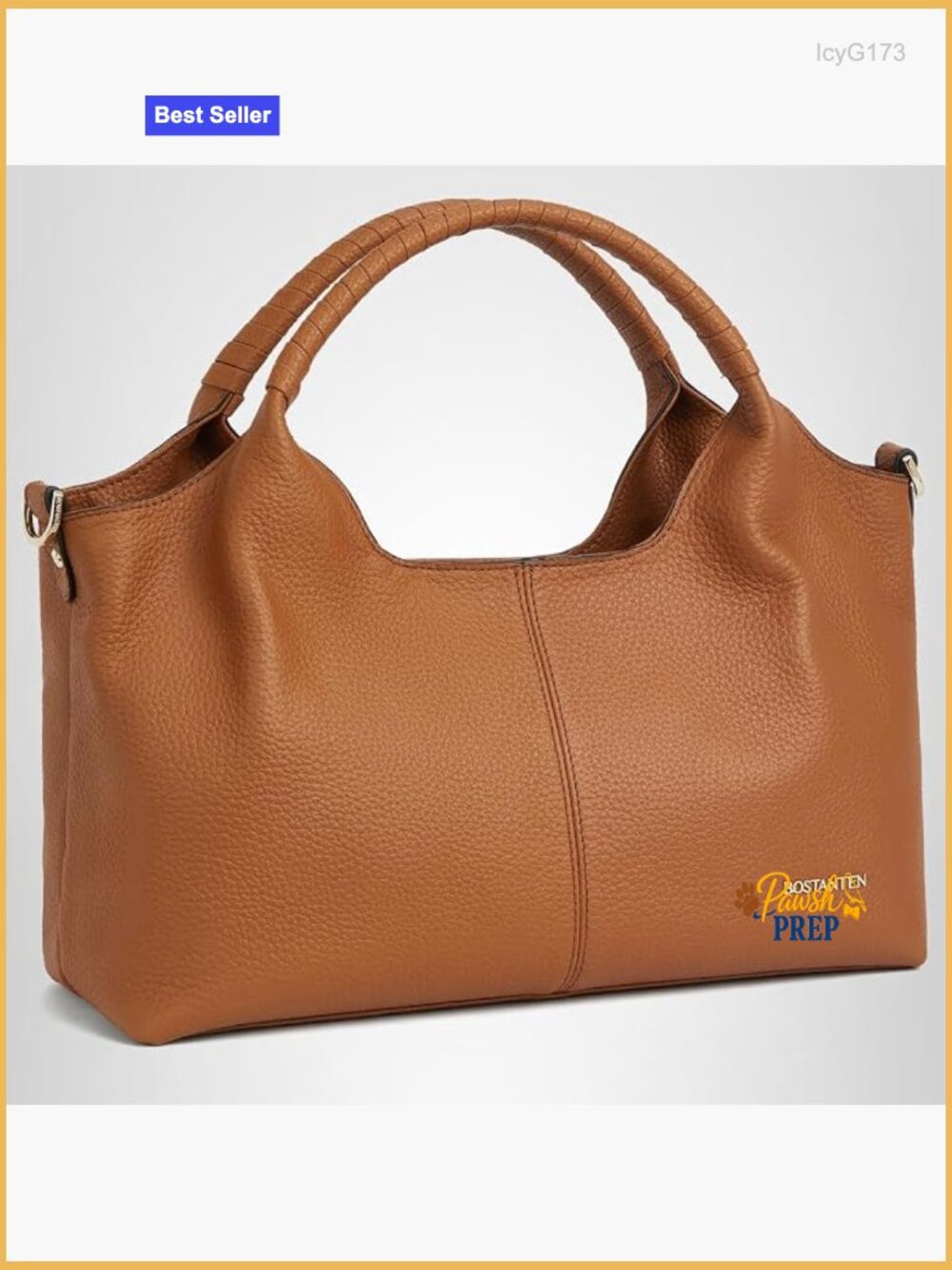 Genuine Leather Satchel Crossbody Shoulder Bag Top Handle
